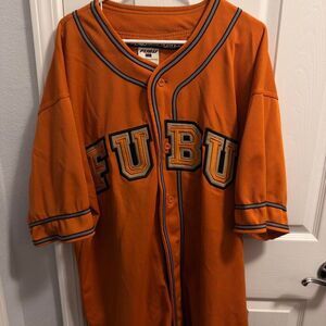 (1998-2002) FUBU The Collection Baseball Jersey - XXL